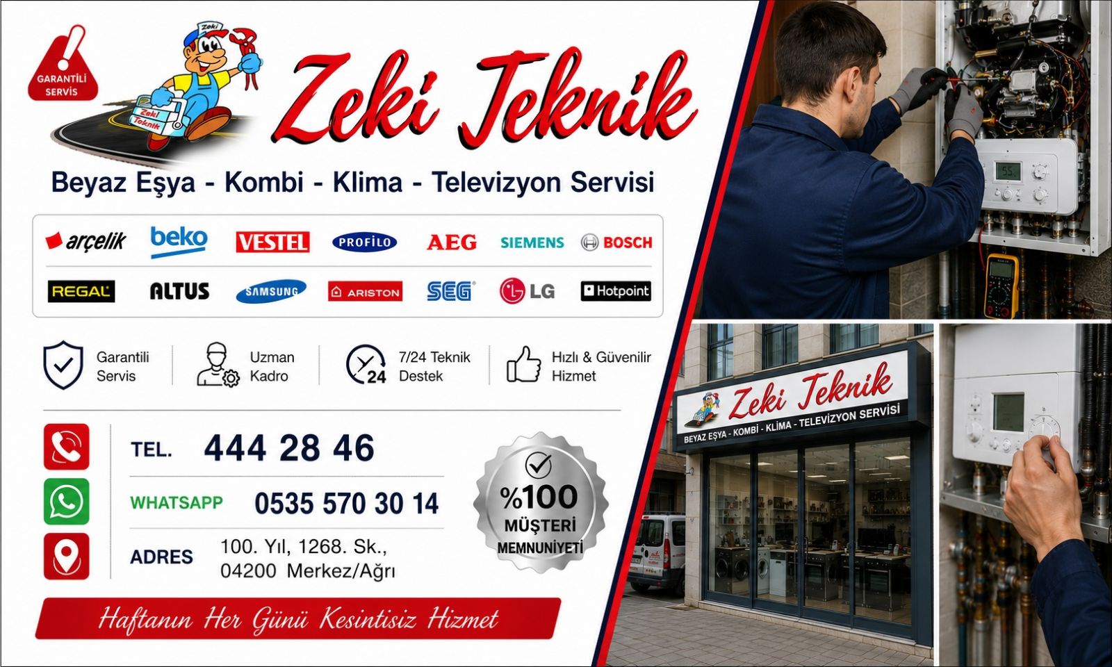 Ağrı Beyaz Eşya Servisi